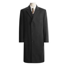 Lauren by Ralph Lauren Full-Length Top Coat - Wool (For Men) in Charcoal - Closeouts