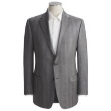 Lauren by Ralph Lauren Herringbone Sport Coat - Silk-Wool (For Men) in Charcoal - Closeouts