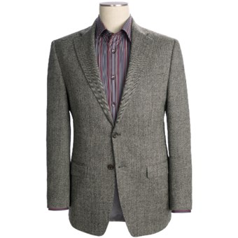 Lauren by Ralph Lauren Herringbone Sport Coat - Wool (For Men) in Black/White