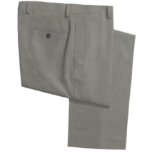 Lauren by Ralph Lauren Houndstooth Pants - Flat Front (For Men) in Black/White - Closeouts