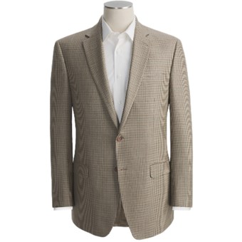 Lauren by Ralph Lauren Houndstooth Sport Coat - Silk-Wool (For Men) in Tan/Brown