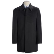 Lauren by Ralph Lauren Jake Topcoat - Wool (For Men) in Black - Closeouts