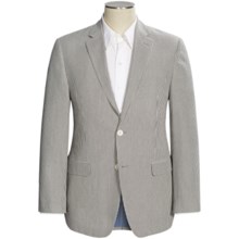 Lauren by Ralph Lauren Lattimore Seersucker Sport Coat - Cotton (For Men) in Charcoal - Closeouts