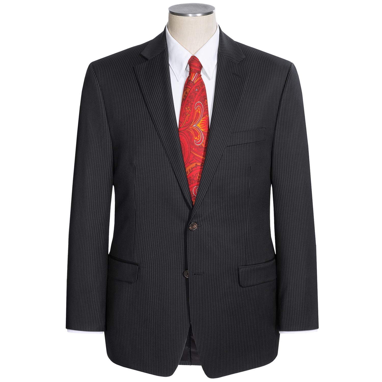 Lauren by Ralph Lauren Lexington Pinstripe Suit Wool (For Men) in Black