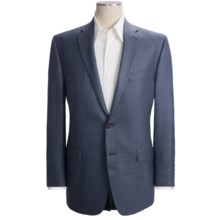 Lauren by Ralph Lauren Sharkskin Sport Coat - Silk-Wool (For Men) in Navy - Closeouts
