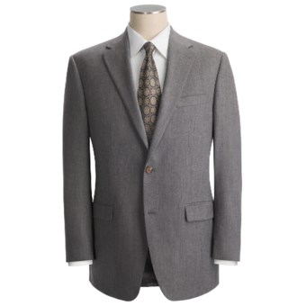 Lauren by Ralph Lauren Solid Suit - Wool Flannel (For Men) in Light Grey