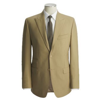 Lauren by Ralph Lauren Solid Wool Suit  (For Men) in Tan