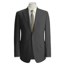 Lauren by Ralph Lauren Solid Wool Suit - Peak Lapel (For Men) in Black - Closeouts