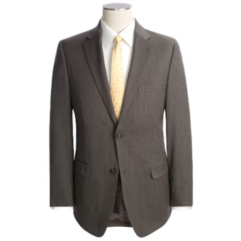 Lauren by Ralph Lauren Wool Birdseye Suit - Slim Cut (For Men) in Brown