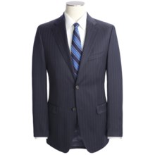 Lauren by Ralph Lauren Wool Pinstripe Suit  - Slim Cut (For Men) in Navy - Closeouts