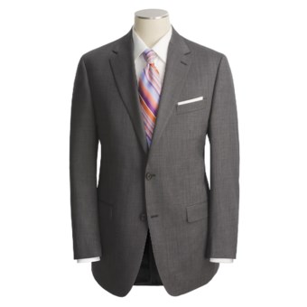 Lauren by Ralph Tic Weave Suit - Wool (For Men) in Charcoal