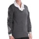 Lauren Hansen Cashmere Argyle Sweater - V-Neck (For Women)