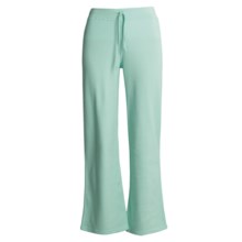Lauren Hansen Knit Pants - Cotton-Modal (For Women) in Aqua - Closeouts