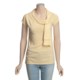 Lauren Hansen Shirred Cotton Tunic Shirt - Short Sleeve (For Women)