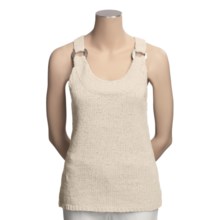 Lauren Hansen Tape Yarn Tank Top - Ring Detail (For Women) in Natural - Closeouts
