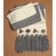 Lauren Hansen Wool-Alpaca Long Scarf - Button Detail (For Women)
