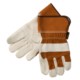 Laurentide Double-Palm Gloves - White Deerskin (For Men)