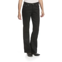 Lawman Faith Bootcut Jeans - Mid Rise, Slim Fit (For Women) in Black - Closeouts