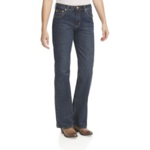 Lawman Faith Bootcut Jeans - Mid Rise, Slim Fit (For Women) in Dark Wash - Closeouts
