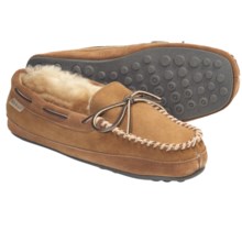 L.B. Evans Hideaways Eastlake Slippers - Shearling (For Men) in Natural - Closeouts