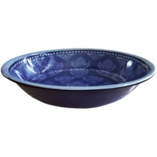 Le Cadeaux Cambria Serving Bowl in Blue - Closeouts