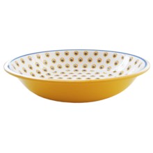 Le Cadeaux Fleur de Provence Salad/Pasta Bowl- Melamine in Yellow - Closeouts