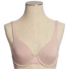 Le Mystere Caress Stretch Cotton Bra - Underwire (For Women) in Toffee - Closeouts