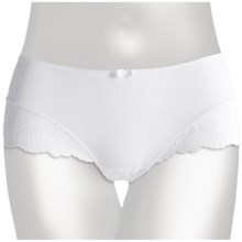 Le Mystere Kate Lace Underwear - Boy Shorts (For Women) in White - Closeouts
