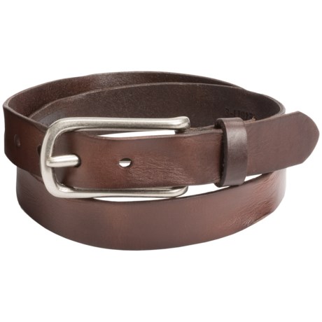 Leather Island by Bill Lavin Distressed Leather Belt (For Men)