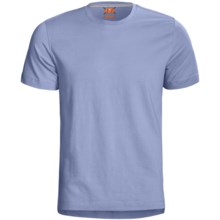 Left Coast Tee Trim Fitted T-Shirt - Stretch Pima Cotton, Short Sleeve (For Men) in Cobalt - Closeouts