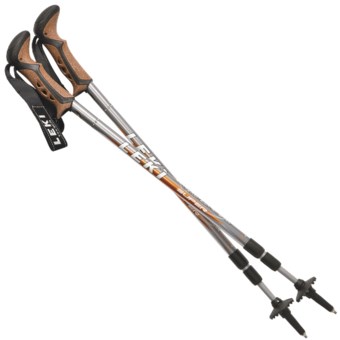 LEKI Teton Aergon Trekking Poles - Anti-Shock, Pair in See Photo