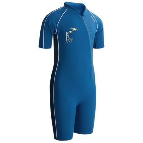 Level Six Apollo Sunsuit - UPF 50+, Elbow Sleeve For Boys