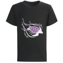 Level Six Cruisin Turtle T-Shirt - Organic Cotton, Short Sleeve (For Boys) in Black - Closeouts