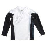 Level Six Slater Rash Guard Shirt - UPF 50+, Long Sleeve (For Boys)