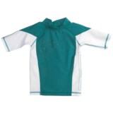 Level Six Slater Rash Guard Shirt - UPF 50+, Short Sleeve (For Boys)