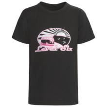 Level Six Surf Van T-Shirt - Organic Cotton, Short Sleeve (For Boys) in Black - Closeouts