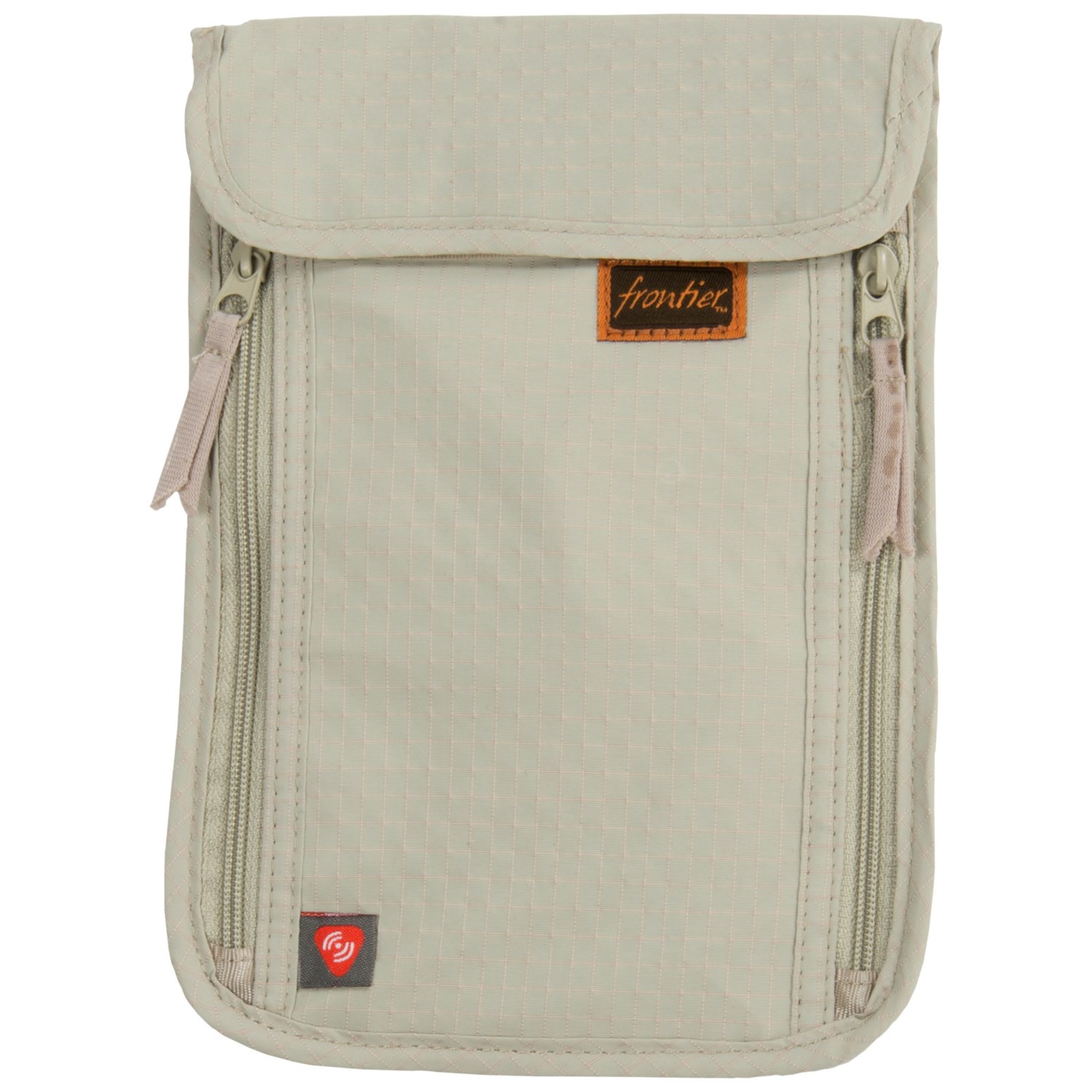 Lewis N Clark Frontier Deluxe RFID Blocking Neck Stash Travel Wallet