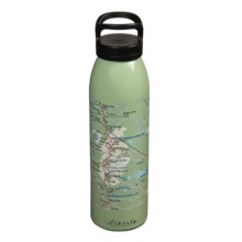 Liberty Bottle Works Water Bottle - 24 fl.oz.,  BPA-Free, Maps Collection in Mount Washington - Closeouts