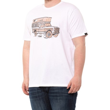 Sitka Lifted T-Shirt - Short Sleeve (For Men) - WHITE (XL )