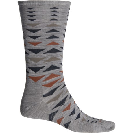 UPC 191477571664 product image for Light Gray Burgee Ultralight Cushion Socks - Merino Wool, Crew (For Men) - LIGHT | upcitemdb.com