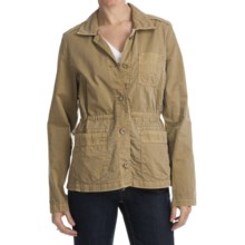 Lightweight Ripstop Cotton Jacket (For Women) in Khaki - 2nds