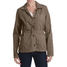 Lightweight Ripstop Cotton Jacket (For Women) in Olive - 2nds