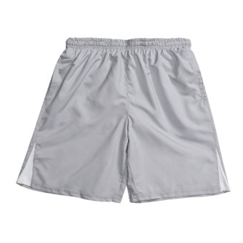 Lightweight Swim Shorts - Built-In Brief (For Men) in Grey