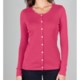 Lilla P Classic Rib Cardigan Sweater - Button-Front (For Women)