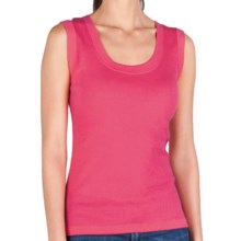 Lilla P Classic Scoop Tank Top - V-Back (For Women) in Watermelon - Closeouts