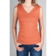 Lilla P Classic V-Neck Top - Rib Cotton, Sleeveless (For Women)