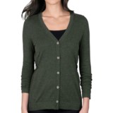 Lilla P Cotton-Cashmere Cardigan Sweater (For Women)