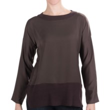 Lilla P Dolman Shirt - Long Sleeve (For Women) in Iron - Closeouts