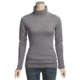Lilla P Essentials Turtleneck - Cotton-Cashmere, Back Seam Detail, Long Sleeve (For Women)