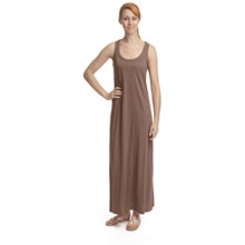 Lilla P Flame Maxi Dress - Pima Cotton-Modal, Racerback, Sleeveless (For Women) in Walnut - Closeouts
